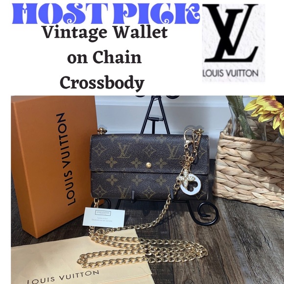 Louis Vuitton Handbags - Louis Vuitton Vintage Wallet on Chain Cros…